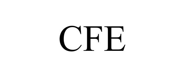 Trademark Logo CFE