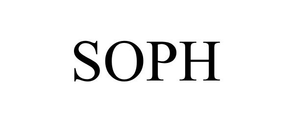 Trademark Logo SOPH