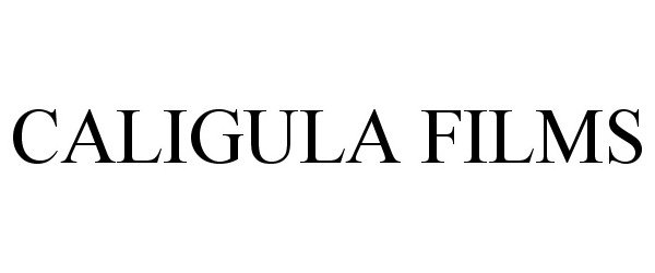 Trademark Logo CALIGULA FILMS