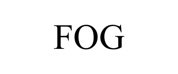 Trademark Logo FOG