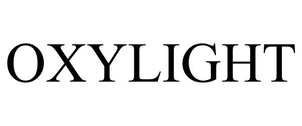 Trademark Logo OXYLIGHT