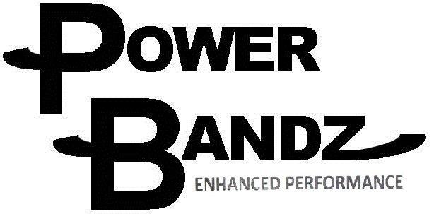 Trademark Logo POWER BANDZ ENHANCED PERFORMANCE