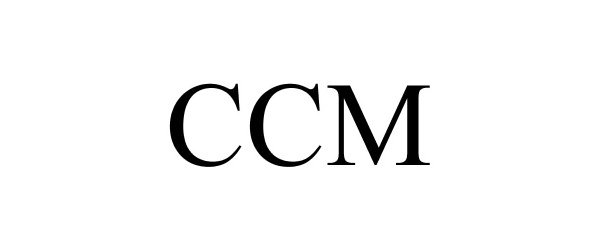 Trademark Logo CCM