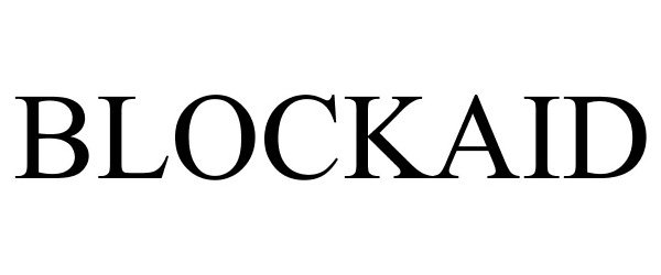 Trademark Logo BLOCKAID