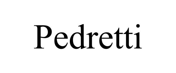  PEDRETTI