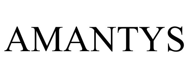 Trademark Logo AMANTYS