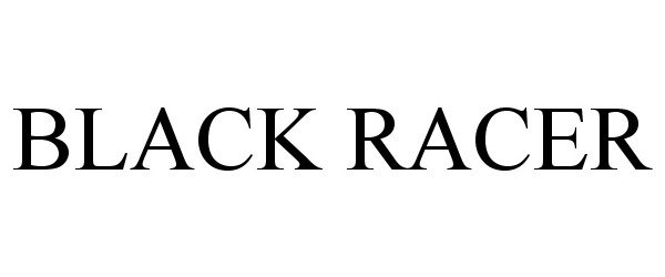 Trademark Logo BLACK RACER