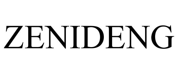 Trademark Logo ZENIDENG