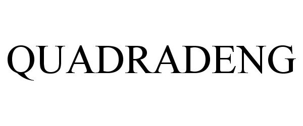 Trademark Logo QUADRADENG