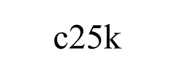 Trademark Logo C25K