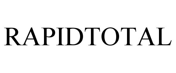 Trademark Logo RAPIDTOTAL