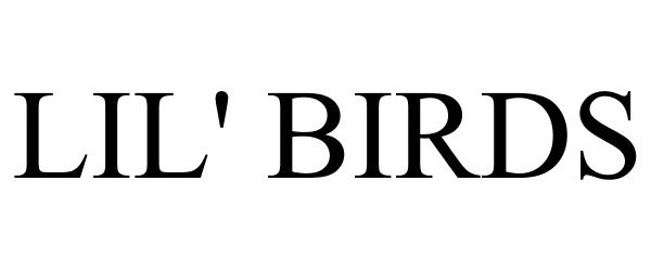  LIL' BIRDS