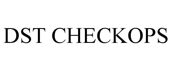  DST CHECKOPS