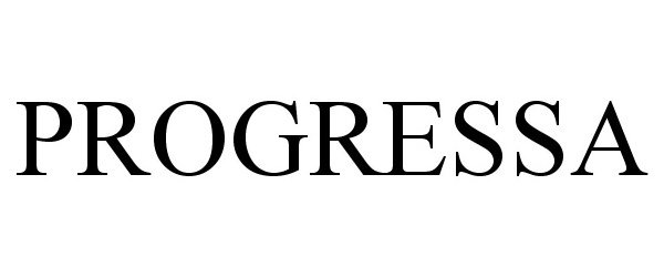 Trademark Logo PROGRESSA
