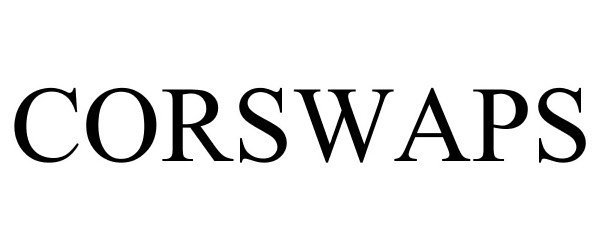 Trademark Logo CORSWAPS