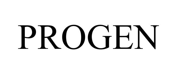 Trademark Logo PROGEN