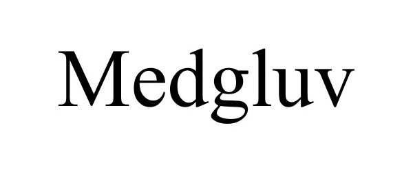 Trademark Logo MEDGLUV