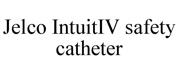  JELCO INTUITIV SAFETY CATHETER