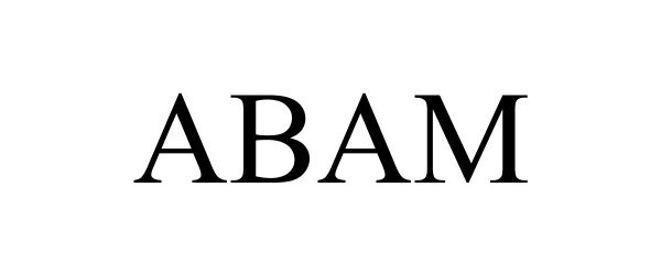 Trademark Logo ABAM