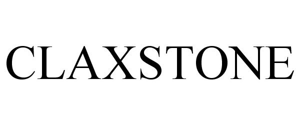 Trademark Logo CLAXSTONE