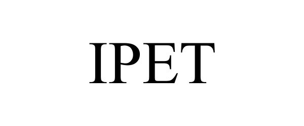 Trademark Logo IPET