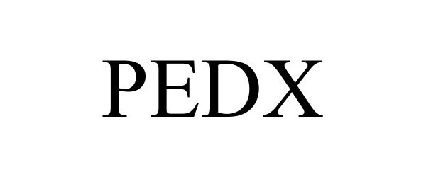 Trademark Logo PEDX