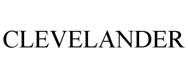 Trademark Logo CLEVELANDER