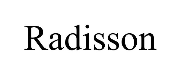 Trademark Logo RADISSON