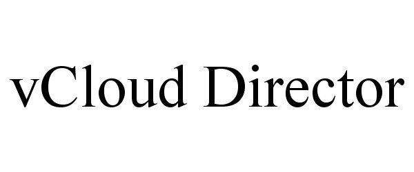 Trademark Logo VCLOUD DIRECTOR
