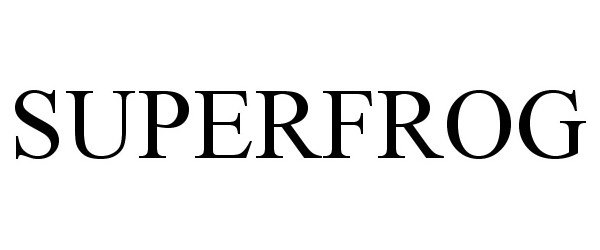 Trademark Logo SUPERFROG