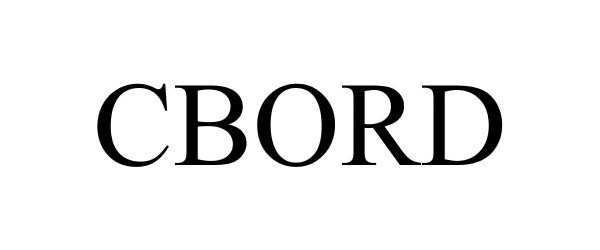 Trademark Logo CBORD