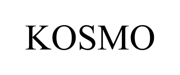 Trademark Logo KOSMO