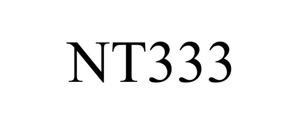 Trademark Logo NT333