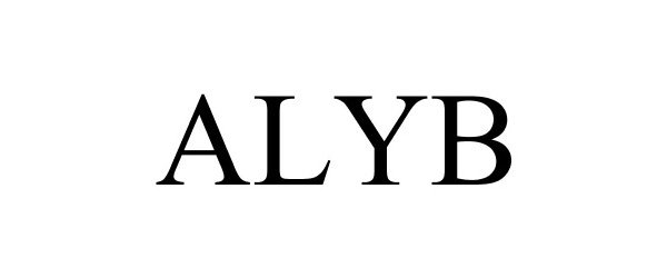 Trademark Logo ALYB