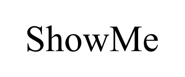 Trademark Logo SHOWME