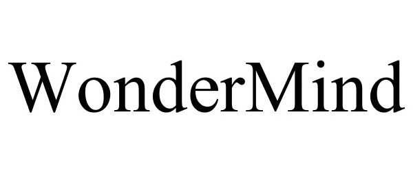 Trademark Logo WONDERMIND