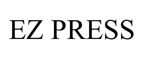 Trademark Logo EZPRESS