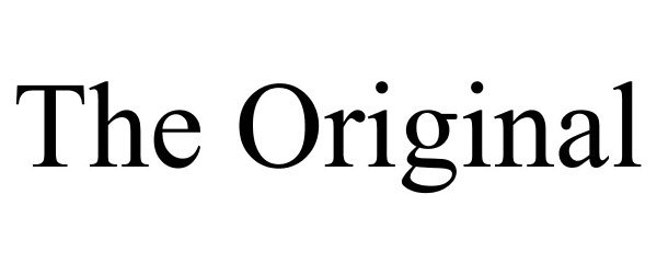 Trademark Logo THE ORIGINAL