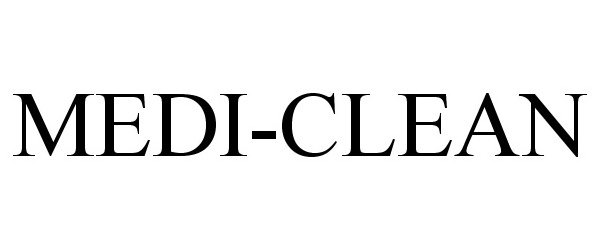 Trademark Logo MEDI-CLEAN