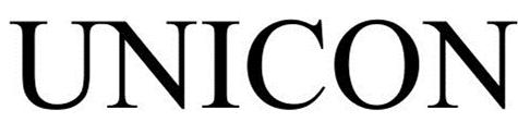 Trademark Logo UNICON