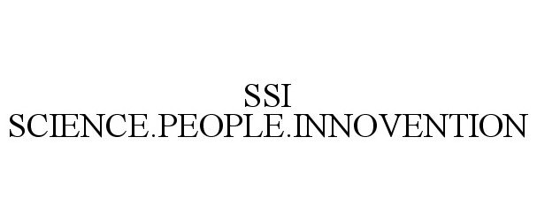  SSI SCIENCE.PEOPLE.INNOVENTION