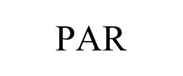 Trademark Logo PAR