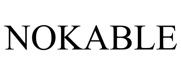 Trademark Logo NOKABLE