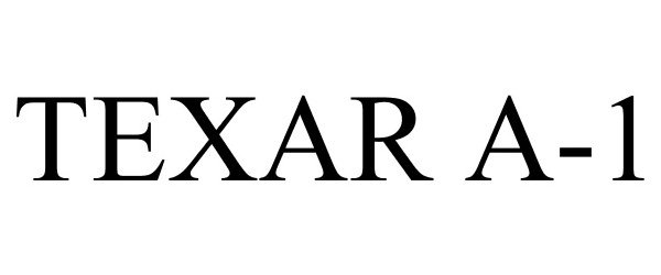 Trademark Logo TEXAR A-1