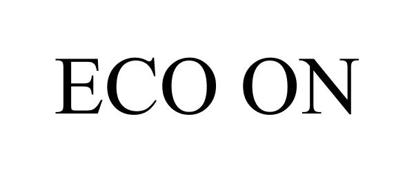 Trademark Logo ECO ON