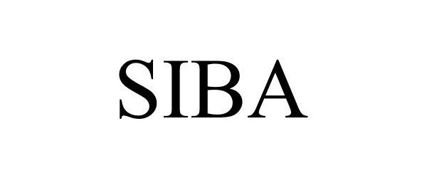 Trademark Logo SIBA