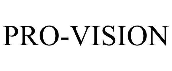 Trademark Logo PRO-VISION