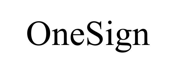  ONESIGN