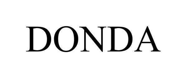 Trademark Logo DONDA