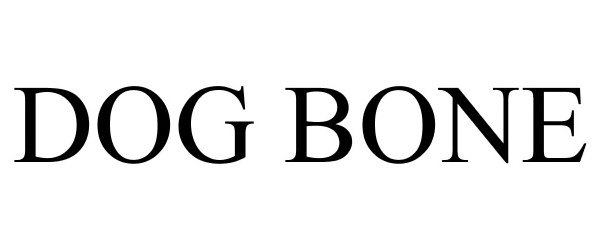 Trademark Logo DOG BONE